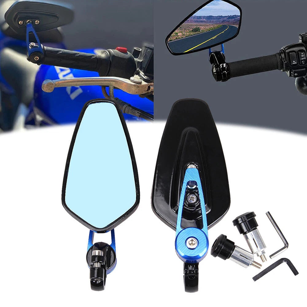 CNC 7/8" Bar End Rearview Mirror for Honda GROM MSX 125 Yamaha (2013–2023)