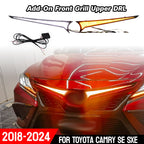 LED Grill Daytime Running Light Fog Signal Lamp for Toyota Camry SE SXE (2018–2024)