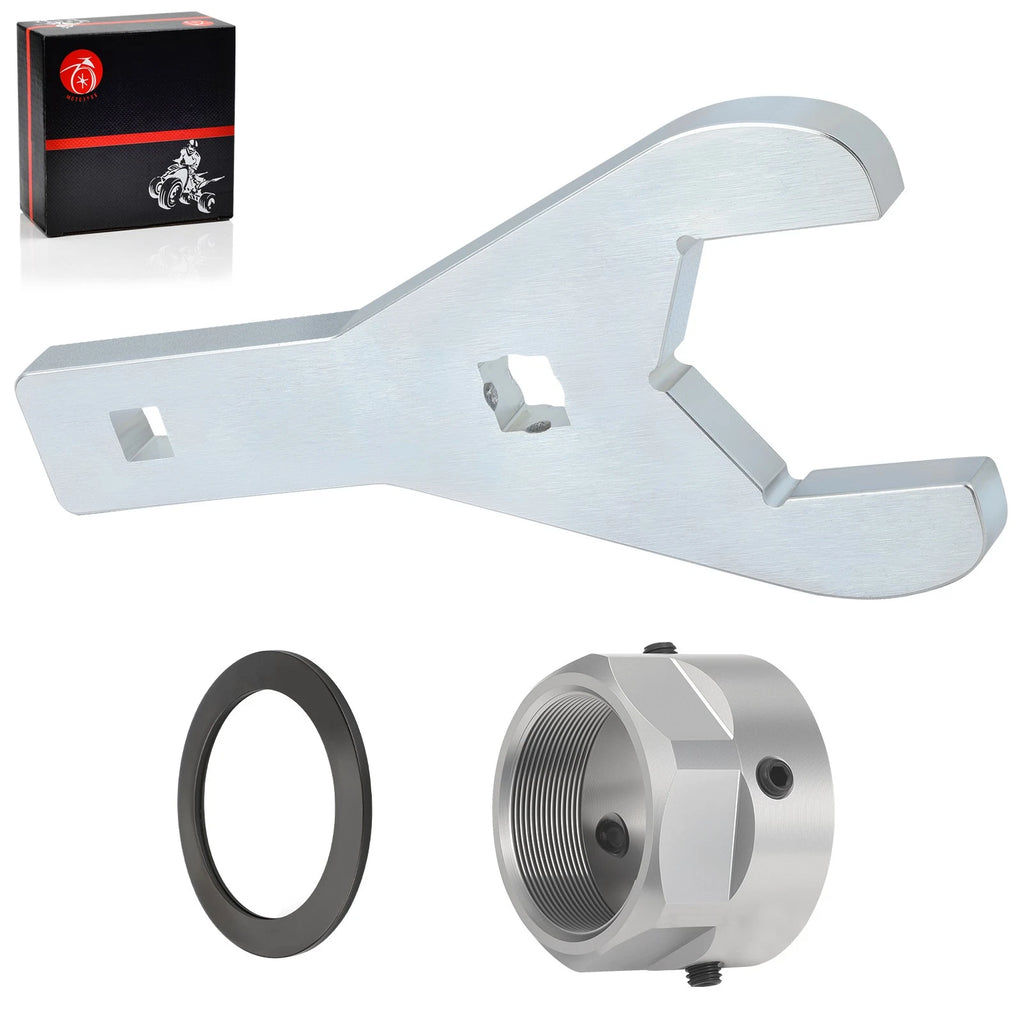 Rear Axle Lock Nut & Wrench Tool 46mm for Yamaha YFZ450R (2009–2024)