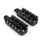 2X Foot Pegs Floorboard MX Style Pedals for Harley Touring Softail Dyna