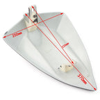 Pillion Passenger Cowl Cover for Aprilia GPR125/150 (2010–2019)
