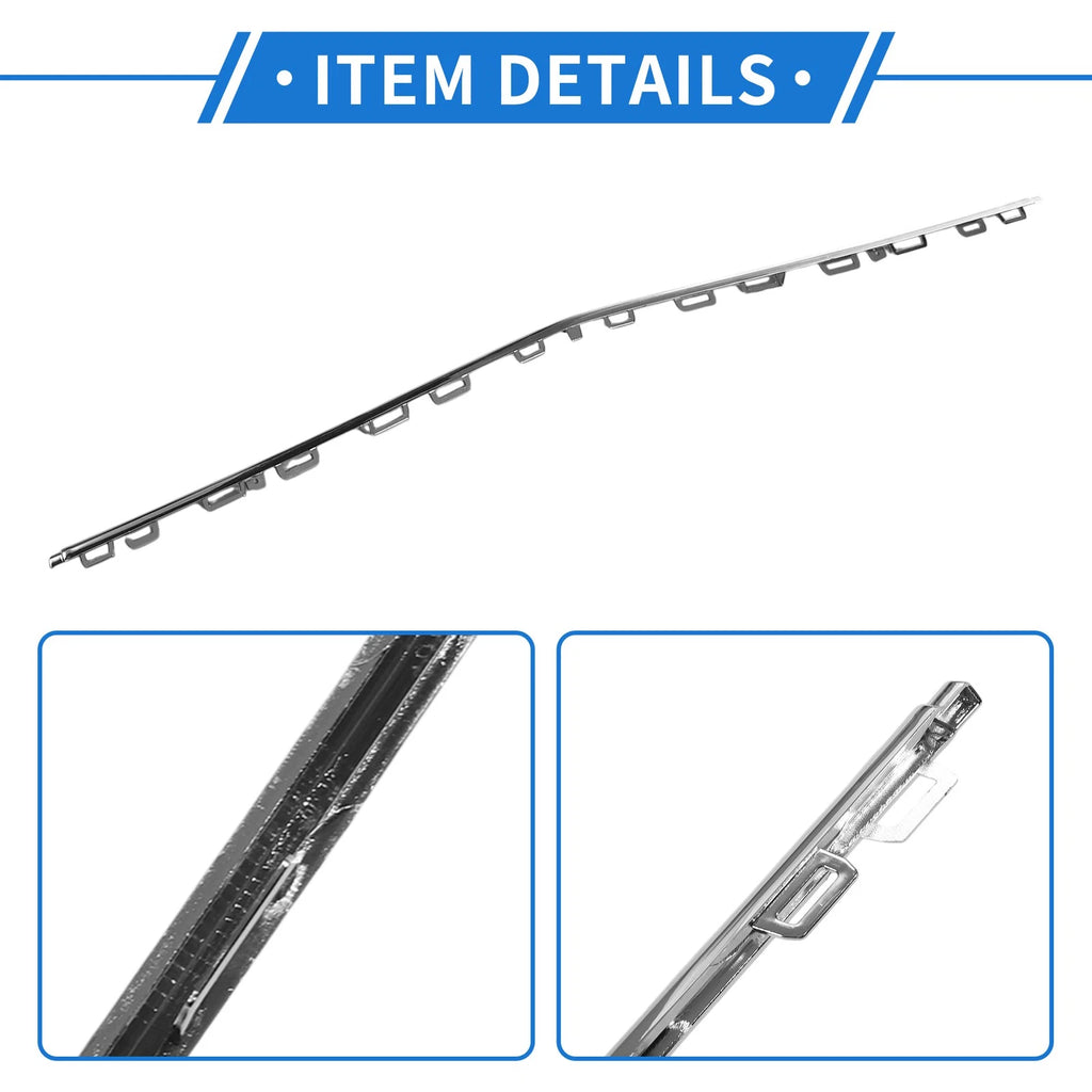 Bumper Grille Trim Garnish No. 1178854900 for Mercedes-Benz CLA (2017–2019)