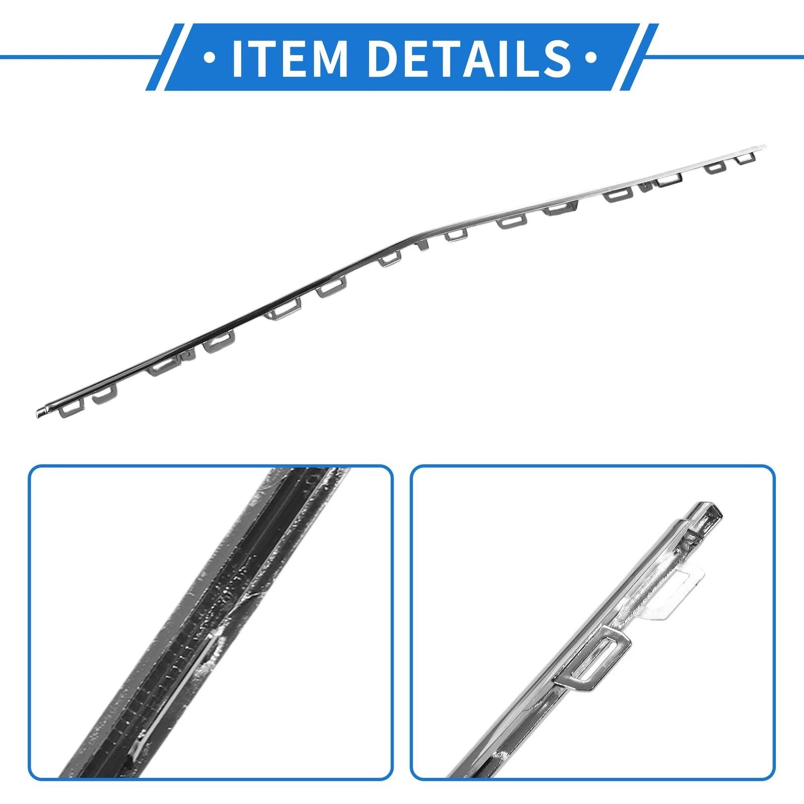 Bumper Grille Trim Garnish No. 1178854900 for Mercedes-Benz CLA (2017–2019)