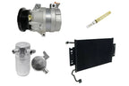AC Compressor Kit With Condenser for Pontiac Grand Am 3.4L (2004–2004)
