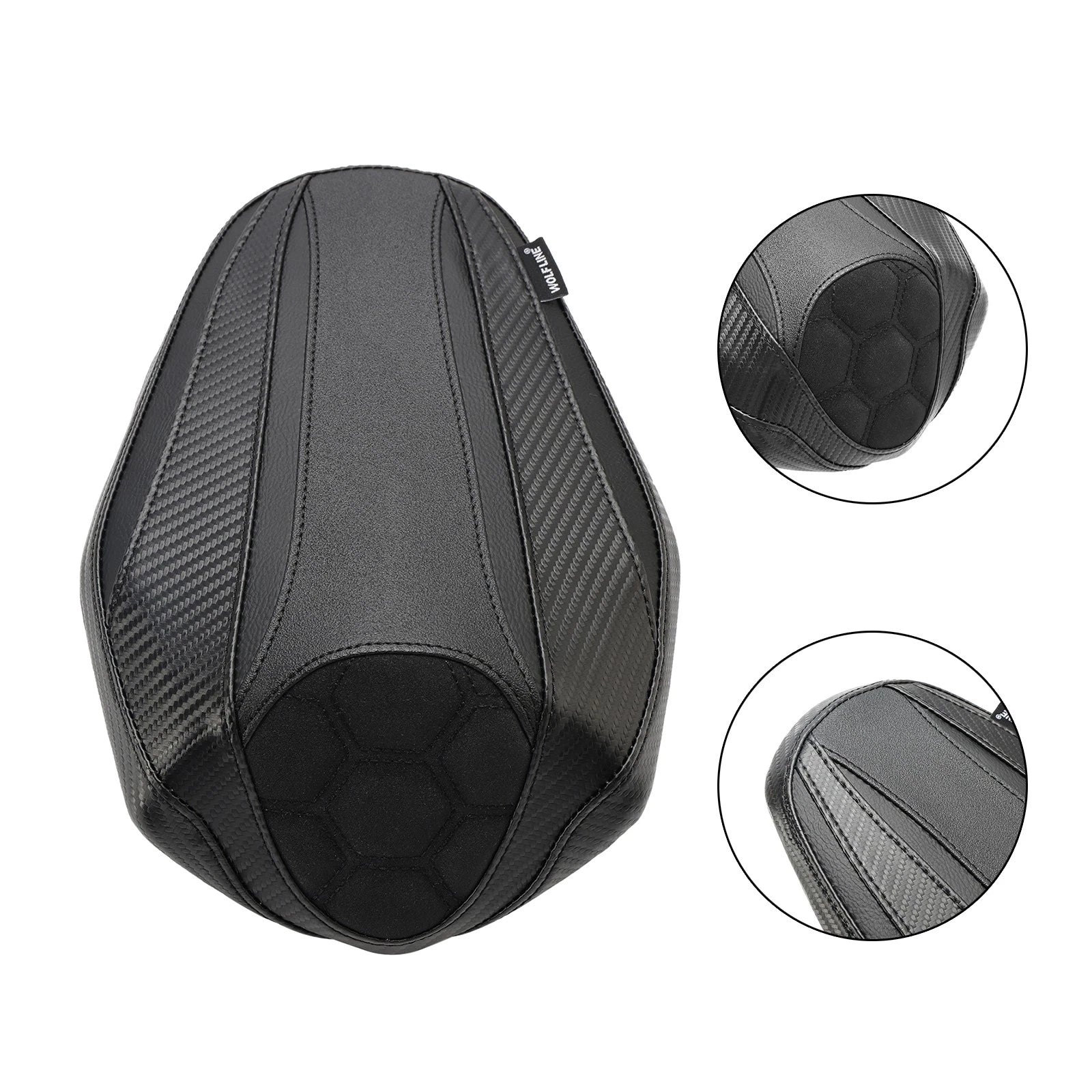 Rear Seat Passenger Cushion for Kawasaki ZX-4R ZX-4RR (2023)