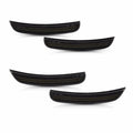 Set of 4 Smoked Dynamic Blue LED Side Marker Lights for Dodge Charger (2015–2023)