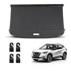 Rear Parcel Shelf Cargo Cover for Nissan Kicks (2018–2024)