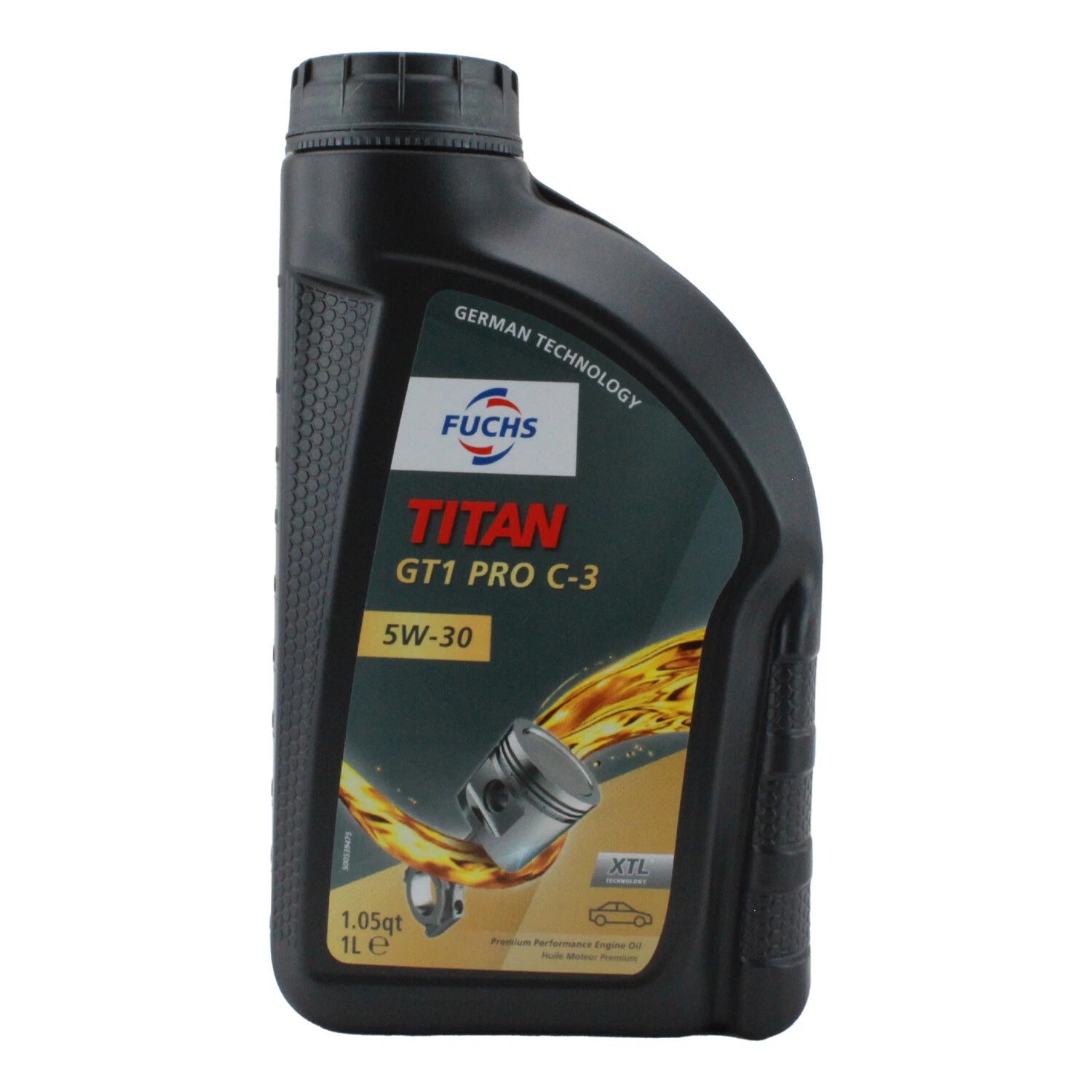 Fuchs TITAN GT1 PRO C-3 SAE 5W-30 Engine Oil 1L for Audi BMW VW Dodge (2010–2023)