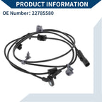 ABS Wheel Speed Sensor No. 22785580 for Buick Regal (2014–2017) Rear Right
