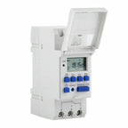 Digital LCD Power Programmable Timer Switch Relay for DIN Rail