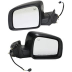 Power Mirror Pair for Jeep Grand Cherokee (2011–2018) Heated Paintable