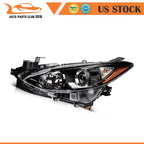 Headlamp for Mazda 3 (2014–2016) Clear Lens Driver Side Assembly