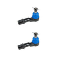 Set of 2 Front Outer Steering Tie Rod Ends for Mazda 626 929 MX-6 Probe