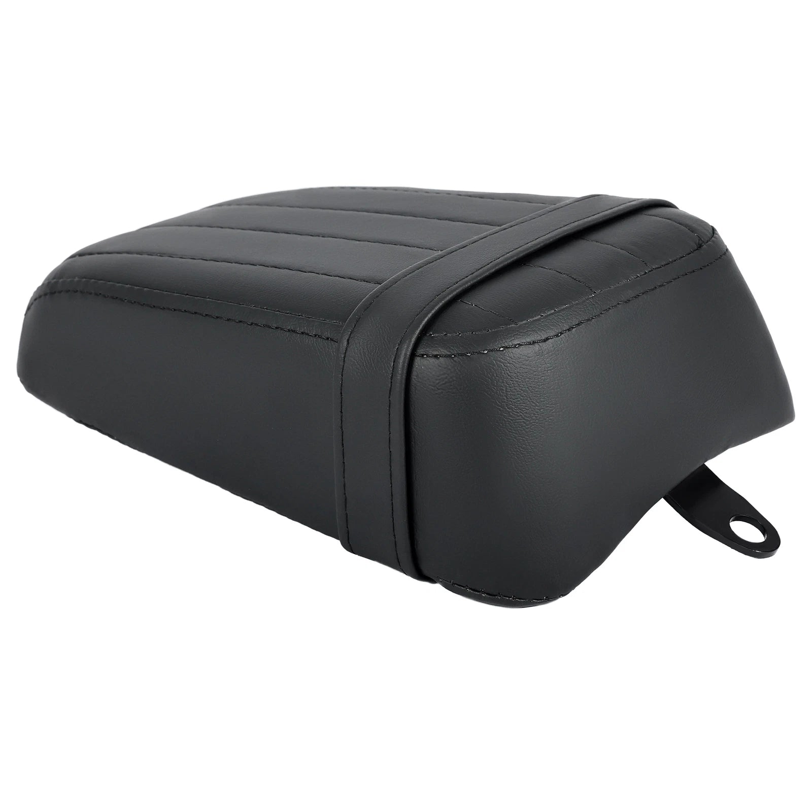 Black Rear Passenger Seat Pillion for Harley Softail FXST (2018–2023)