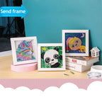 5D Cartoon Diamond Painting for Kids Paint by Numbers