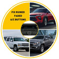 Interior Radio Control Button Repair Decals for GMC