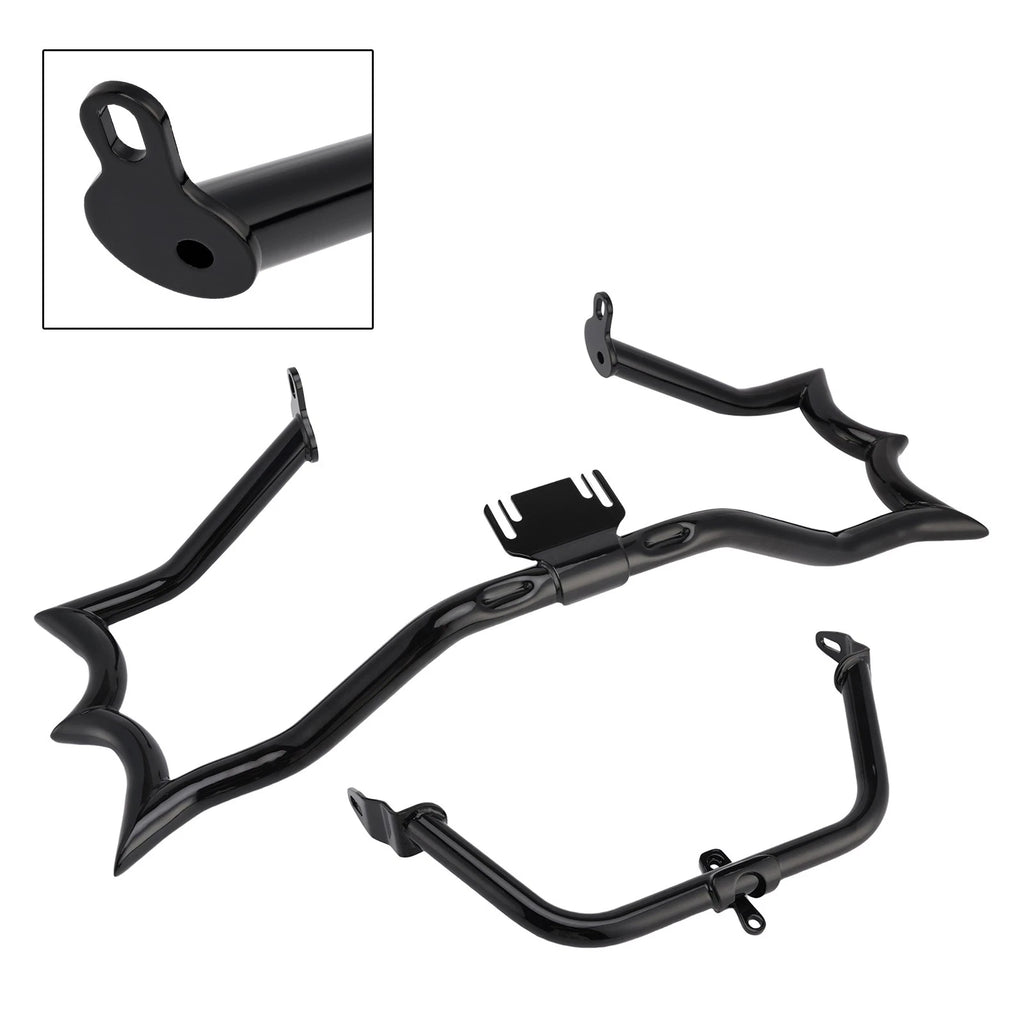 Engine Guard Crash Bar & Fairing Bracket Kit for Harley Touring Road King (2014–2023)