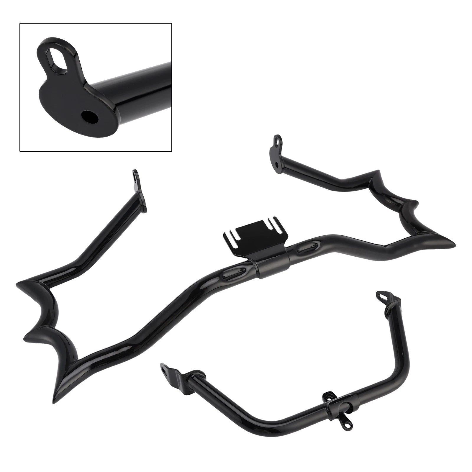 Engine Guard Crash Bar & Fairing Bracket Kit for Harley Touring Road King (2014–2023)