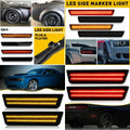 LED Smoked Front Rear Side Marker Lamp for Dodge Challenger SRT (2015–2023) 68195796AB H