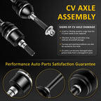 CV Axle Shaft for Kubota RTV900/RTV900XT (2005–2010)