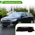 Dashboard Cover for Toyota Camry XV70 (2018–2023) Black Red Polyester