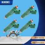 4 x Petrol Fuel Injectors for Toyota Yaris, Verso, Prius, Vitz, Echo (2000-2005)