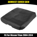 Center Console Lid Armrest Cover for Nissan Titan (2004–2014) Black