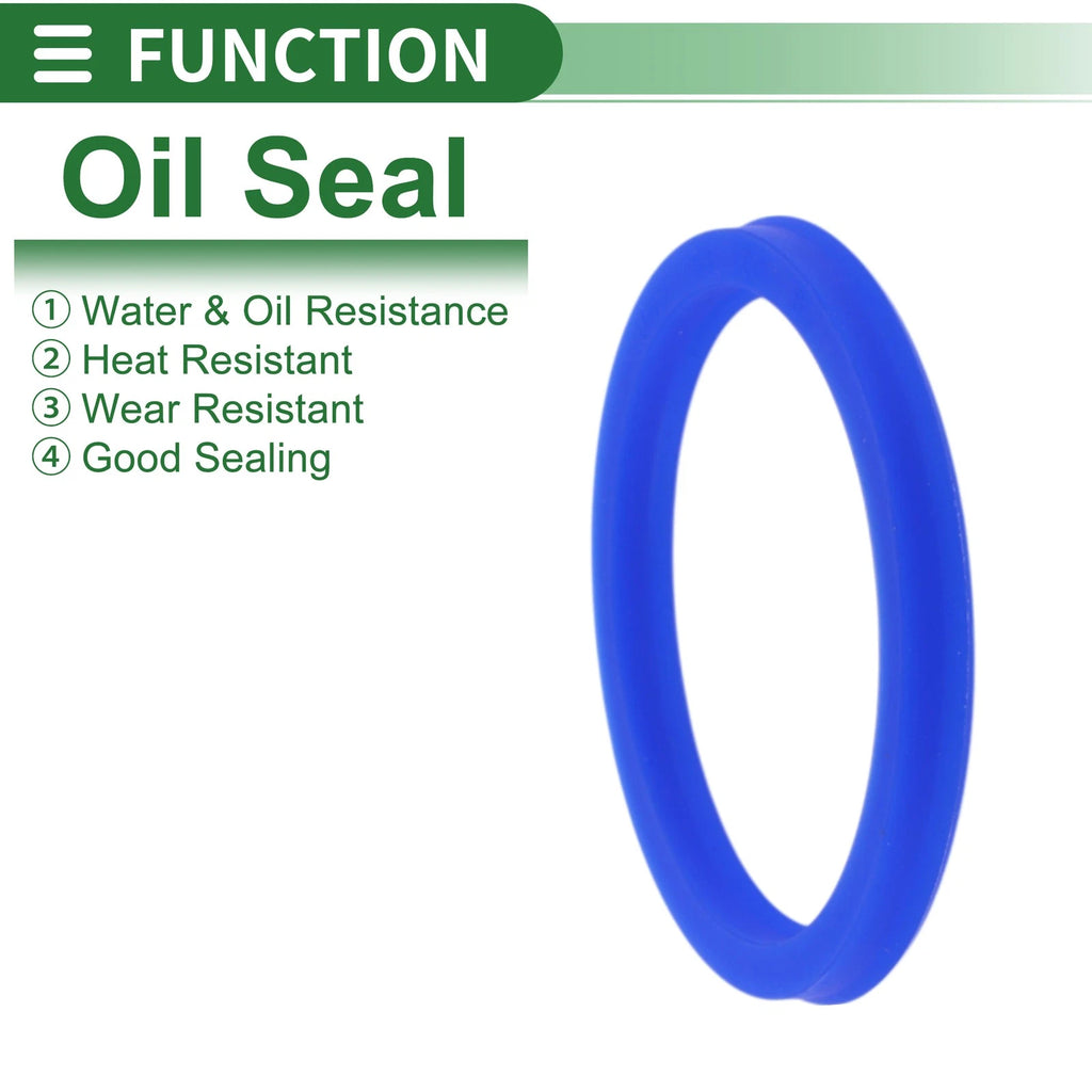 Set of 5 Oil Seal Rotary Shaft Seal 53x63x6mm High Pressure TPU