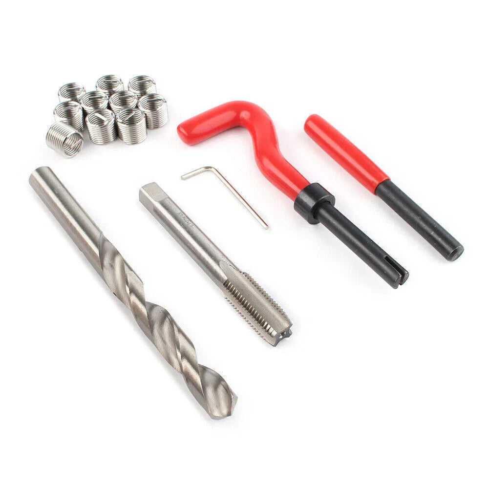 M12x1.5 Thread Repair Tool Insert Kit for Helicoil (15 pcs)