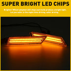 Front LED Fender Side Light Amber Marker Lamp for Chevrolet Camaro (2010–2015)