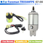 Starter with Relay & Key Switch for Honda TRX500FPE FourTrax Foreman ES (2007–2008)