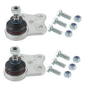 Set of 2 Front Upper Suspension Ball Joints for Mercedes W211 E-Class, C219 CLS-Class
