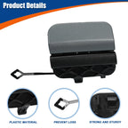 Rear Tow Hook Cover for Mercedes-Benz W205 (2015–2020) No.A2058850256 Moon Grey