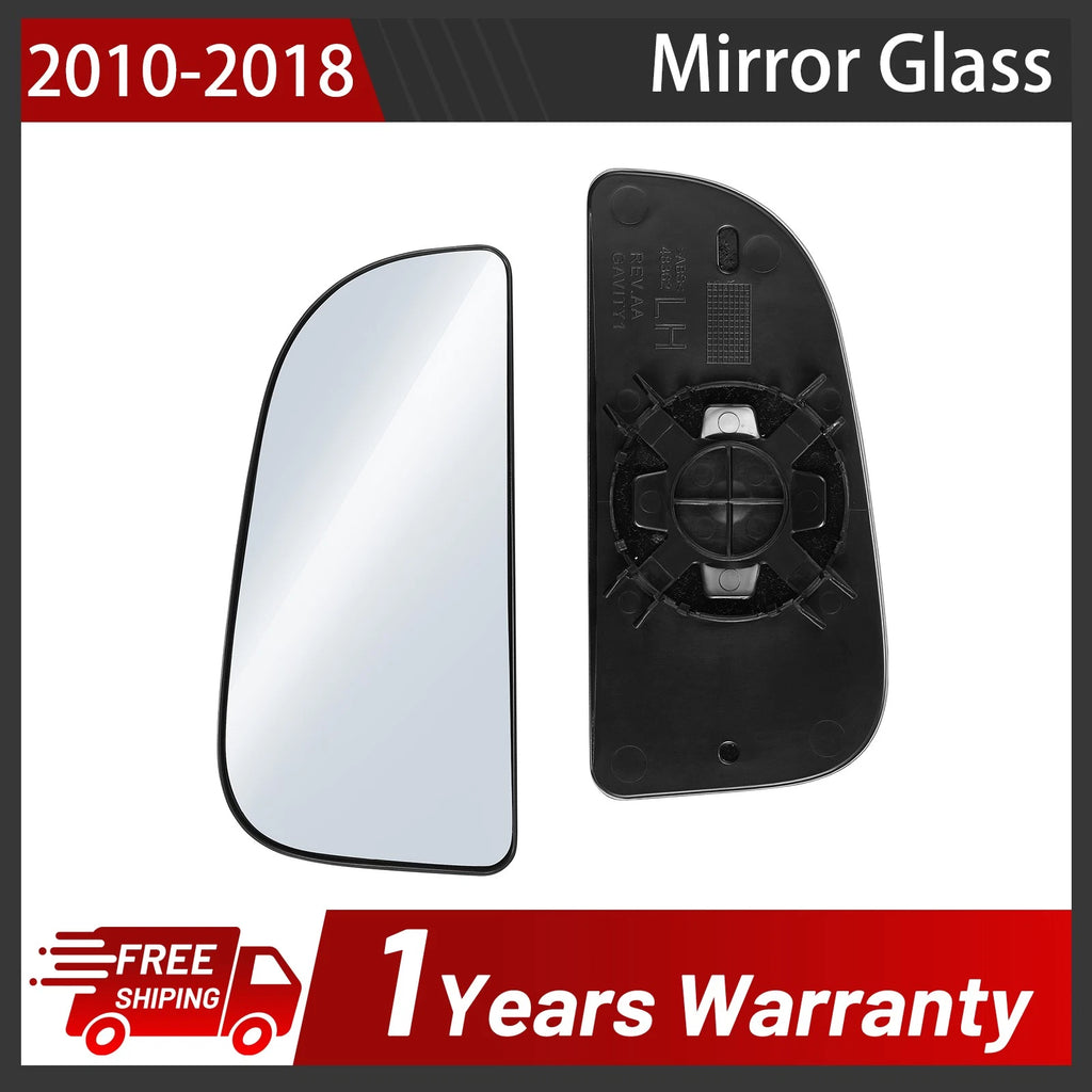 Mirror Glass Outer Convex Driver Side for Dodge Ram 1500-4500 (2009–2018)