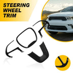 4X Inside Steering Wheel Cover Trim for Dodge Challenger Durango (2014–2023)