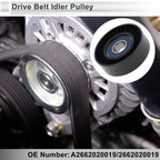 Drive Belt Idler Pulley for Mercedes-Benz A-Class (1997–2014) No.A2662020019
