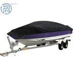Boat Cover for Jon Boat (12FT, 56 inch) - Heavy Duty Waterproof