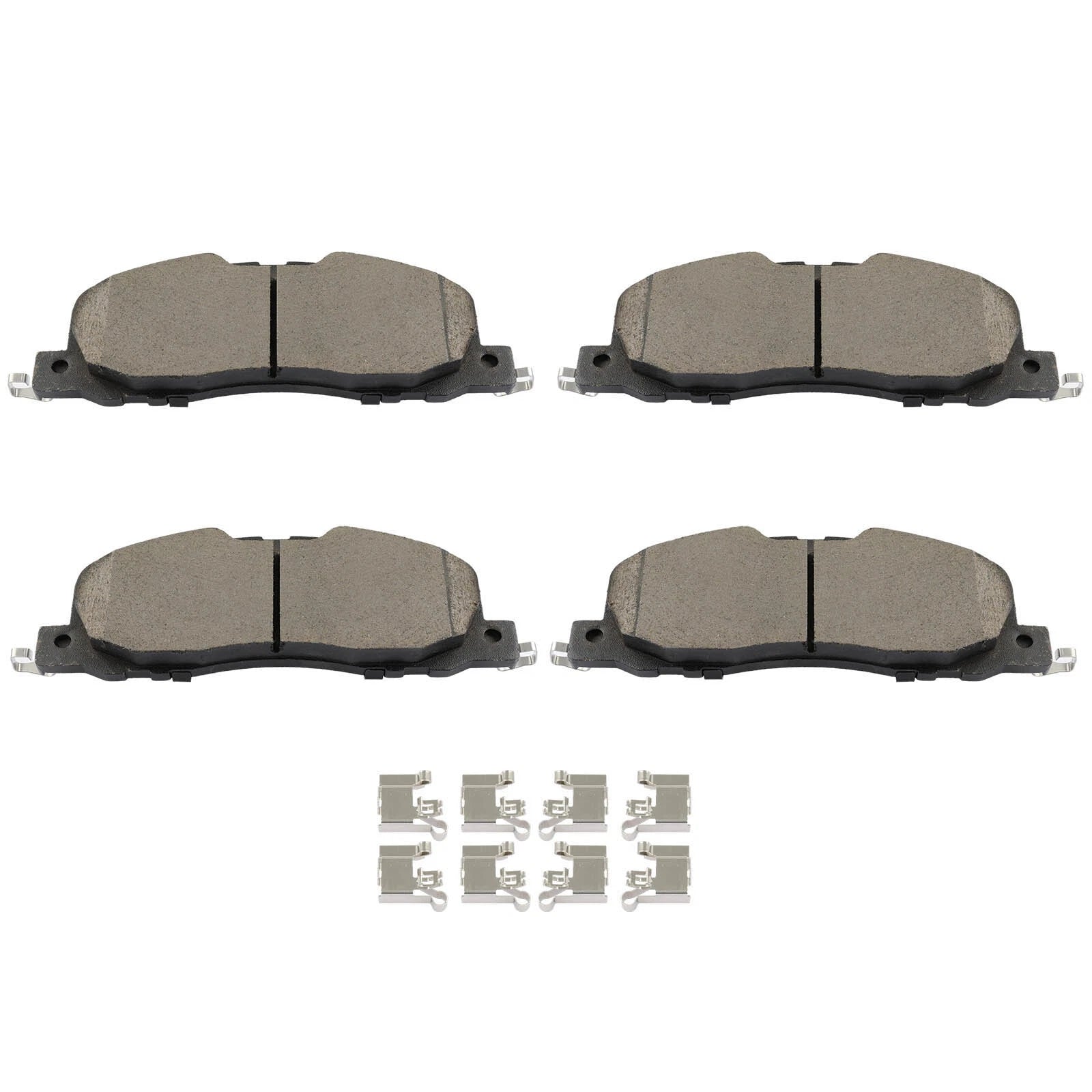 Set of 8 Ceramic Brake Pads for Ford Explorer (2020–2023)