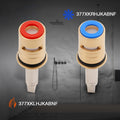 1/4-Turn Hot & Cold Ceramic Faucet Cartridge Kit for (N/A)
