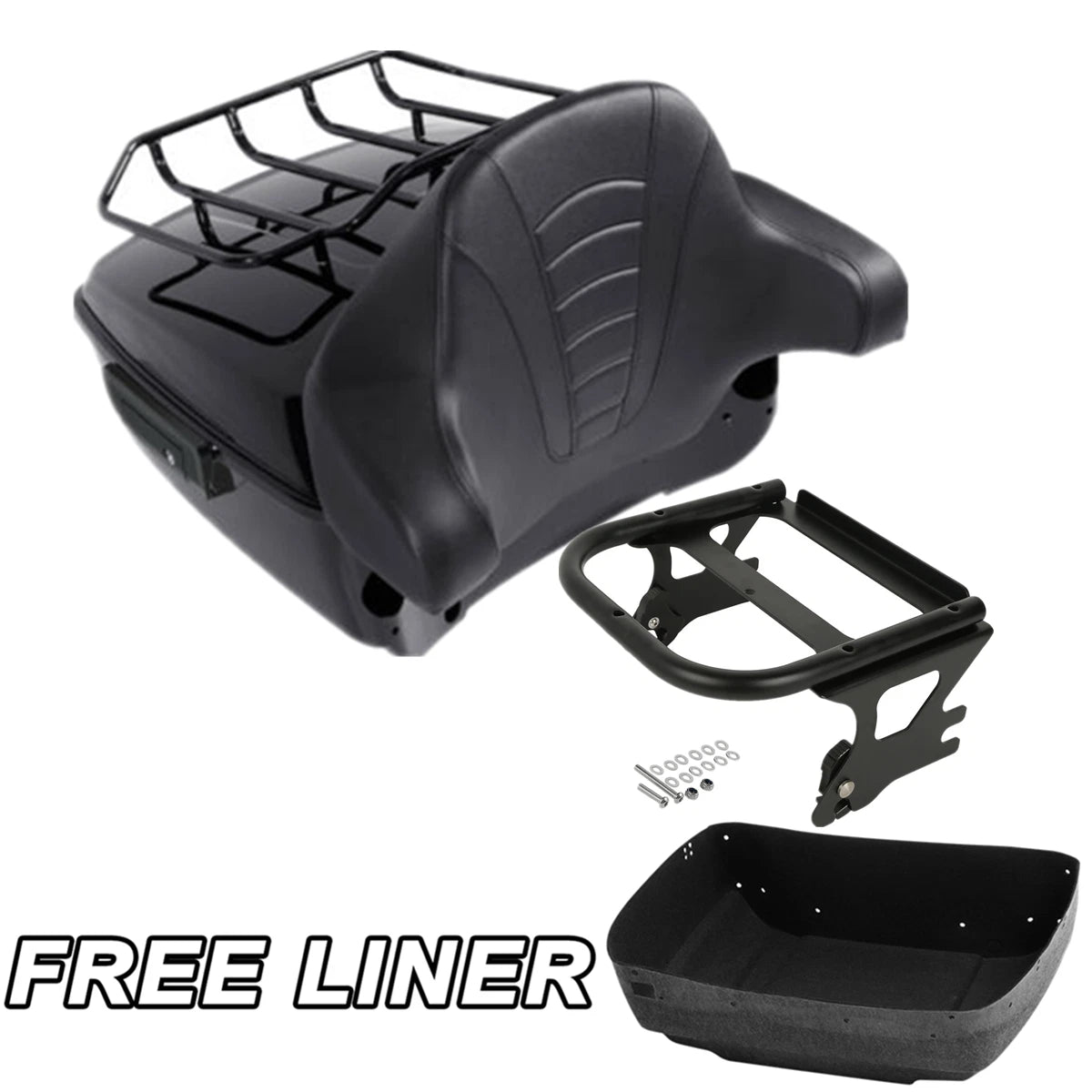 Trunk Pad Mount Rack for Harley Touring Glide (1997–2008)