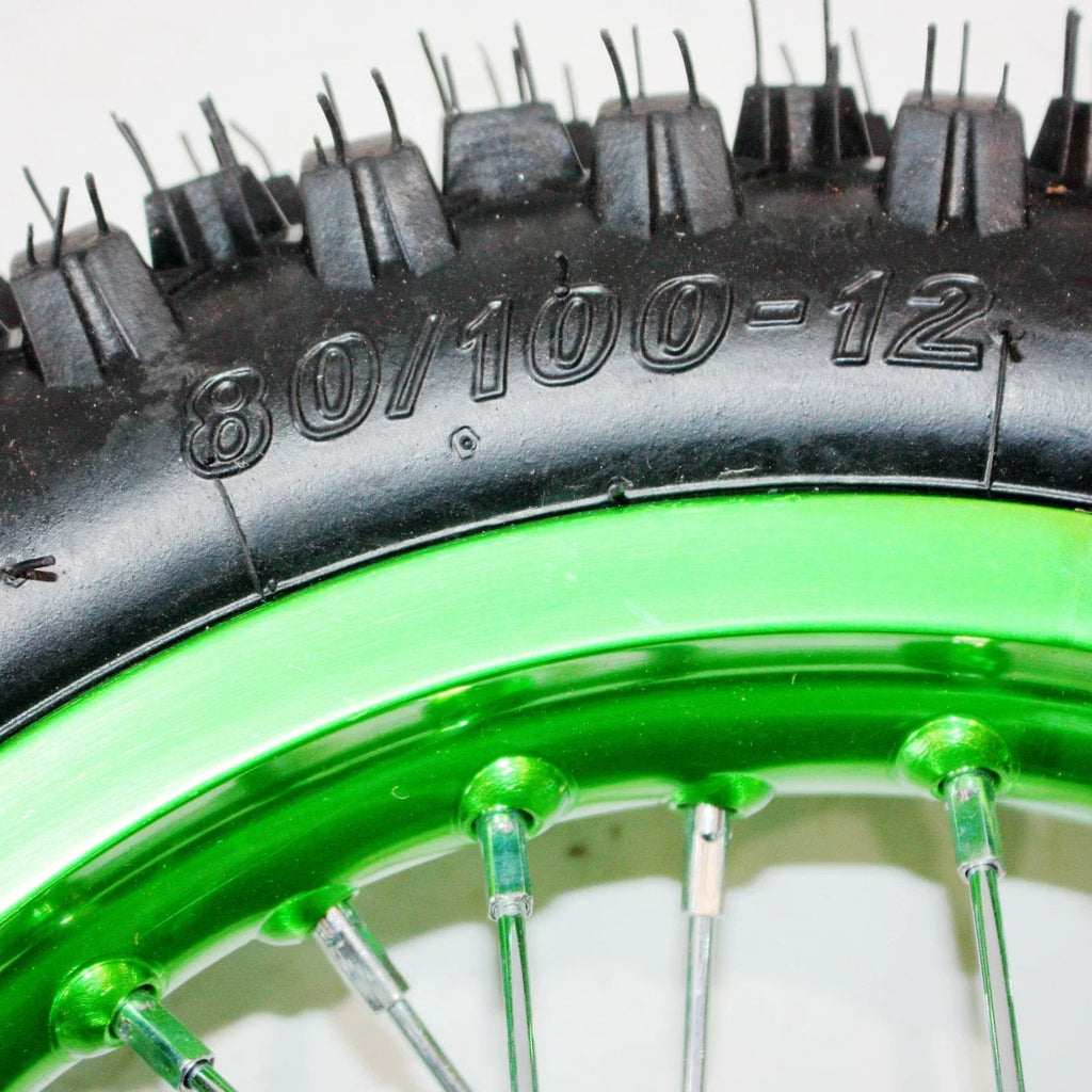 15mm Axle 12" Rear Wheel Rim Tire for PIT PRO Dirt Bike (3.00)