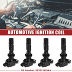 Set of 4 Ignition Coils for Ford Fusion (2006–2009) No.6E5Z12029AA