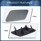 Front Left Washer Nozzle Cover Cap for Audi A3 8V (2013–2016) Gray