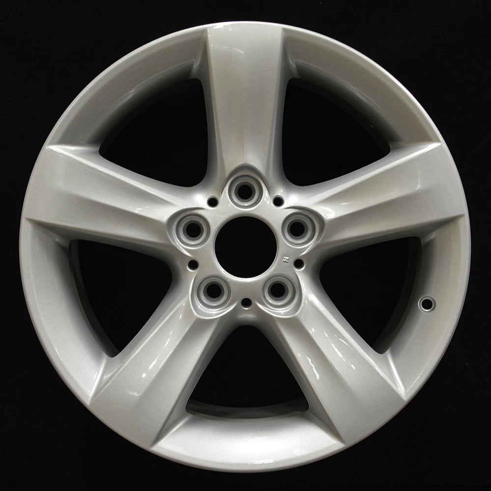 Factory Wheel 17x8 5 Spoke Bright Medium Silver for 2001–2005 BMW 320i