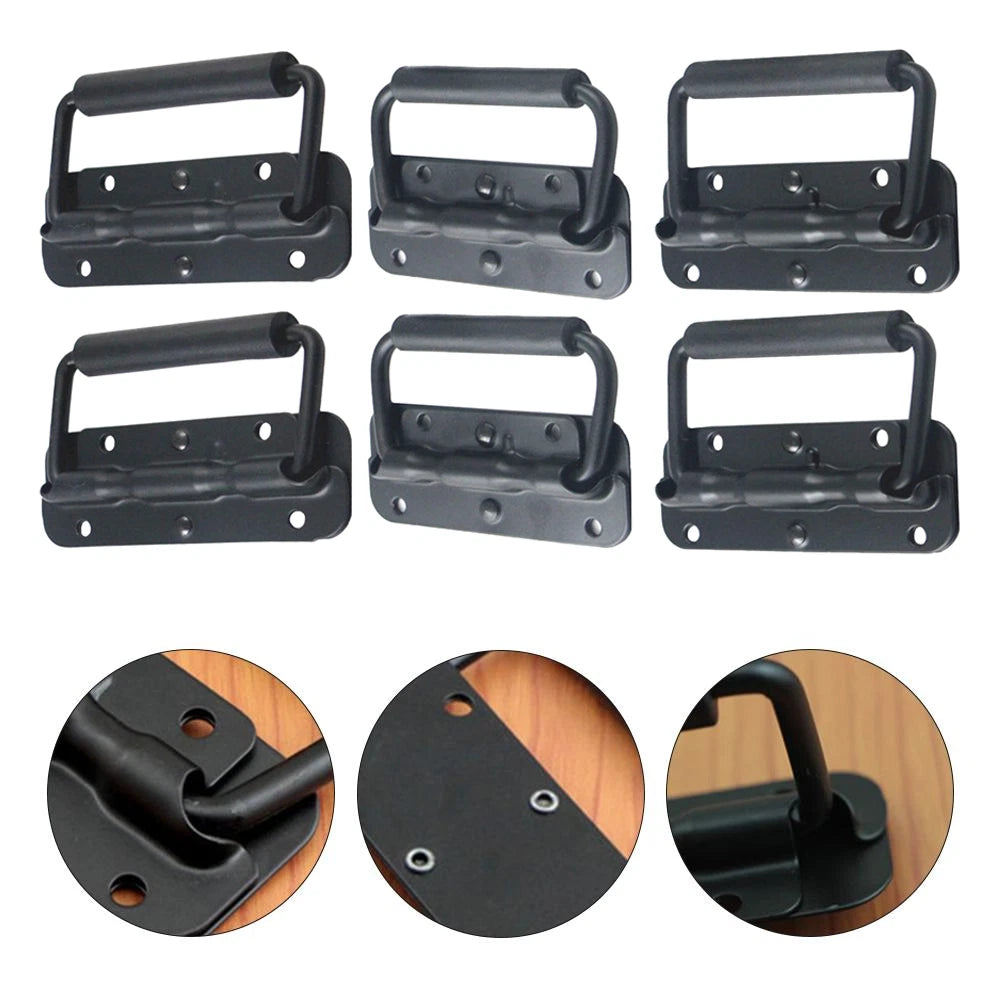 Set of 2 Heavy Duty Spring Loaded Chest Handles with Shock Absorbing Design