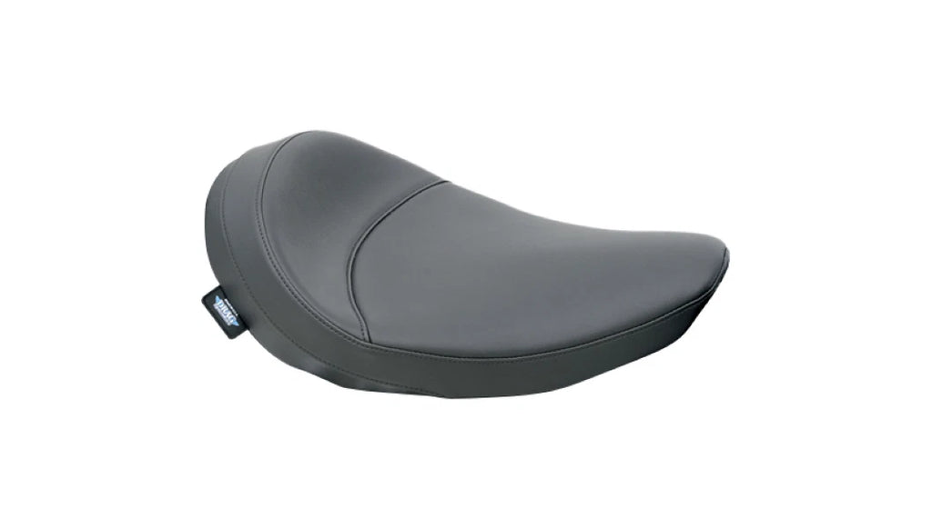 Wide Solo Seat for Harley FX FL (1958–1984) - Smooth Finish