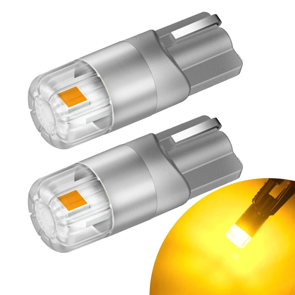 2X LED T10 Marker Side Light Bulbs for (168 194 192 175 2825)