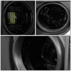 LED Projector Fog Lights for Toyota Tundra (2014–2021) - Smoked Lens, Switch, Bezels