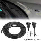Front Windshield Washer Nozzles Kit 85381AA010 for Toyota Corolla (1999–2008)