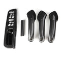Set of 2 Interior Door Grab Handle Covers for Jetta Golf MK4 (1999–2004) Carbon Pattern